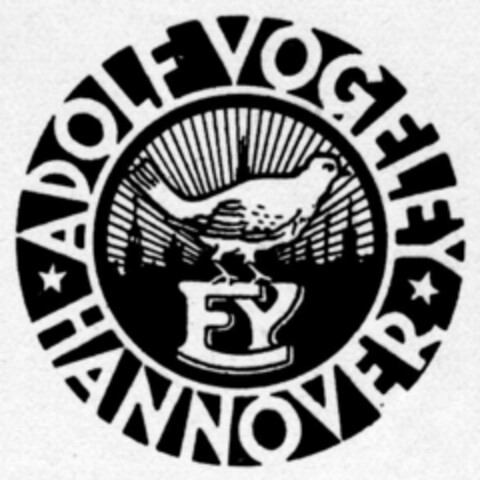 ADOLF VOGELEY * HANNOVER Logo (DPMA, 05/17/1927)