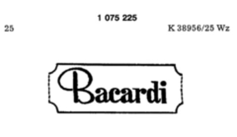 Bacardi Logo (DPMA, 19.10.1977)