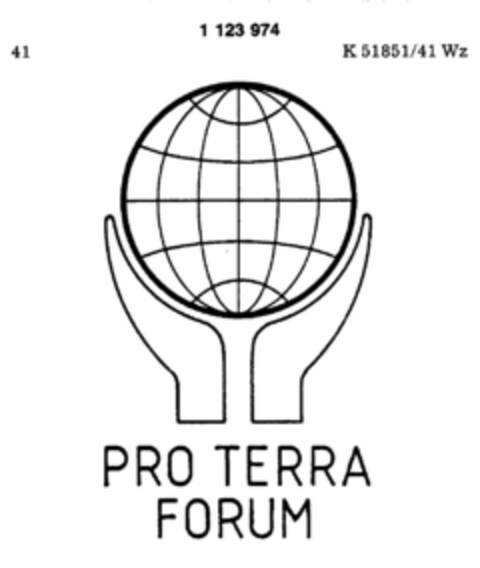 PRO TERRA FORUM Logo (DPMA, 16.10.1987)
