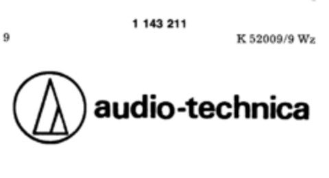 audio-technica Logo (DPMA, 11/20/1987)