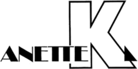 ANETTE K Logo (DPMA, 12/24/1992)