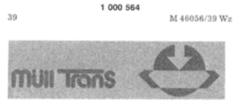 Müll Trans Logo (DPMA, 02.04.1979)