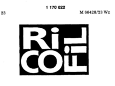 Ri CO FiL Logo (DPMA, 12/20/1989)