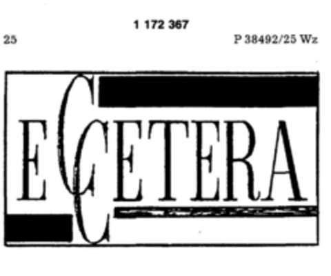 ECCETERA Logo (DPMA, 31.08.1989)