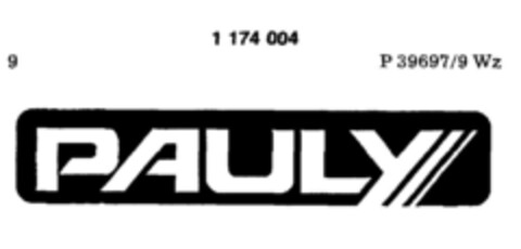 PAULY Logo (DPMA, 20.06.1990)