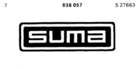 suma Logo (DPMA, 28.02.1974)