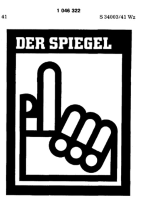 DER SPIEGEL Logo (DPMA, 12.09.1979)