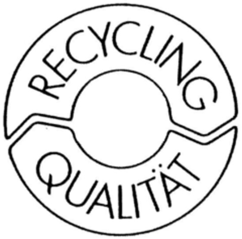 RECYCLING QUALITAET Logo (DPMA, 01/13/1992)