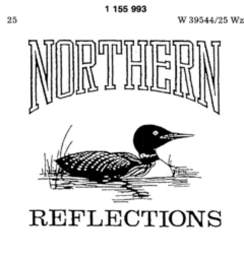 NORTHERN REFLECTIONS Logo (DPMA, 25.08.1989)