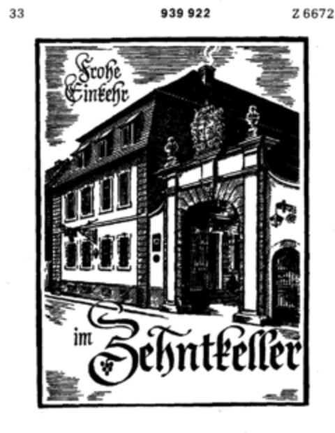 Zehntkeller Logo (DPMA, 18.09.1974)