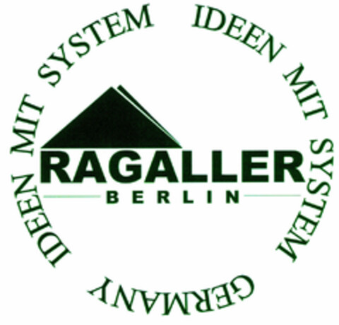 RAGALLER BERLIN IDEEN MIT SYSTEM GERMANY Logo (DPMA, 12.04.2000)