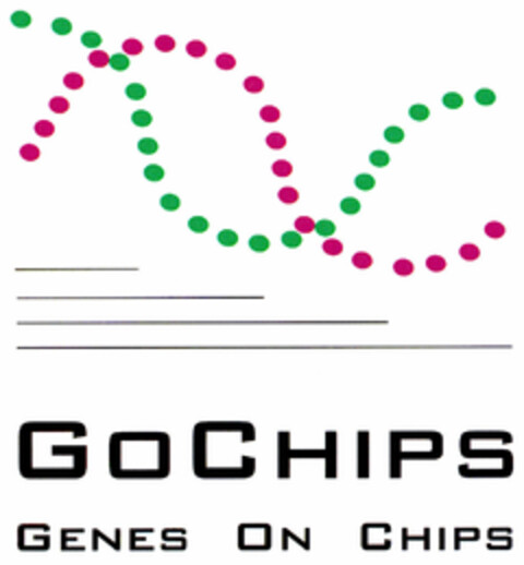 GOCHIPS GENES ON CHIPS Logo (DPMA, 24.07.2000)