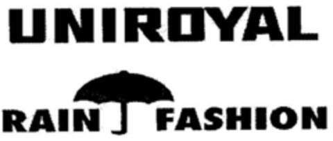 UNIROYAL RAIN FASHION Logo (DPMA, 20.09.2001)