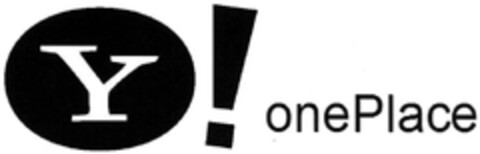 Y! onePlace Logo (DPMA, 12.02.2008)