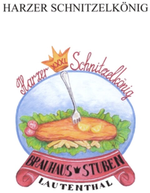 Harzer Schnitzelkönig Logo (DPMA, 23.07.2008)