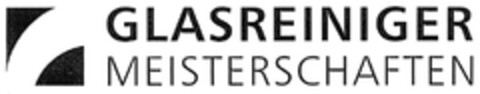 GLASREINIGER MEISTERSCHAFTEN Logo (DPMA, 07.11.2008)