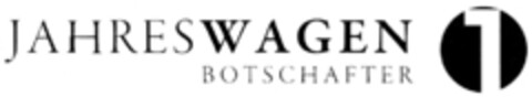 JAHRESWAGEN BOTSCHAFTER 1 Logo (DPMA, 09/16/2010)