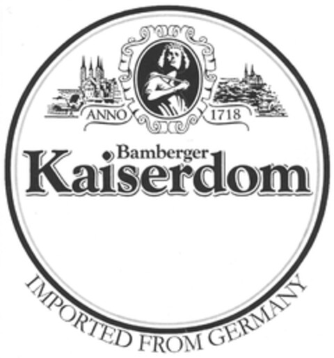 Bamberger Kaiserdom IMPORTED FROM GERMANY Logo (DPMA, 07.06.2011)