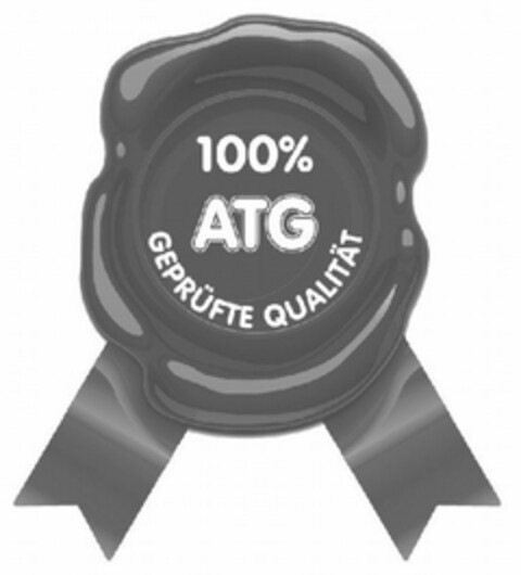 100% ATG GEPRÜFTE QUALITÄT Logo (DPMA, 15.01.2013)