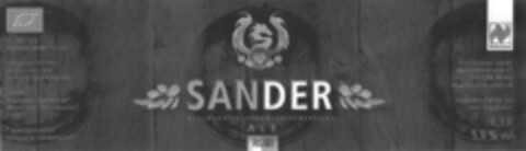 SANDER ALE RUBI Logo (DPMA, 07.05.2013)