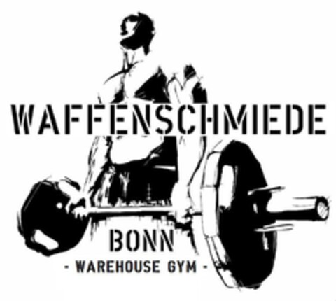 WAFFENSCHMIEDE BONN - WAREHOUSE GYM - Logo (DPMA, 02/08/2014)