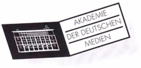 AKADEMIE DER DEUTSCHEN MEDIEN Logo (DPMA, 07/04/2014)