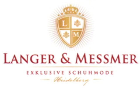 LANGER & MESSMER EXKLUSIVE SCHUHMODE Heidelberg Logo (DPMA, 23.08.2014)