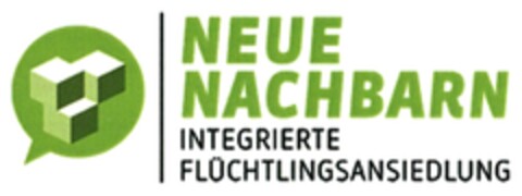 NEUE NACHBARN INTEGRIERTE FLÜCHTLINGSANSIEDLUNG Logo (DPMA, 11/05/2015)