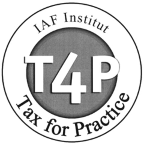 T4P IAF Institut Tax for Practice Logo (DPMA, 11.11.2015)