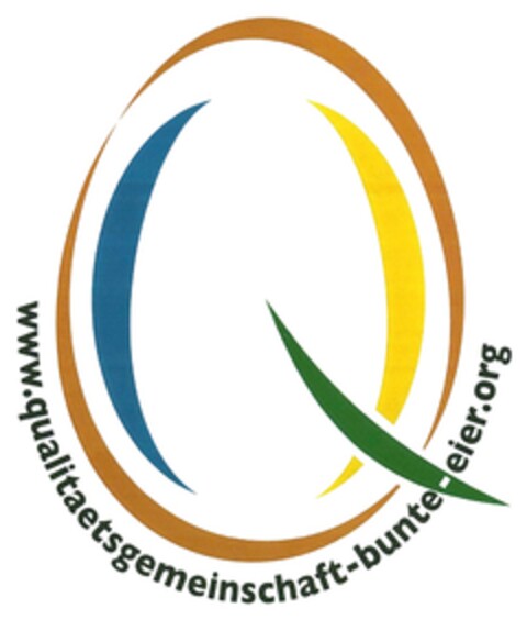 www.qualitaetsgemeinschaft-bunte-eier.org Logo (DPMA, 16.10.2017)