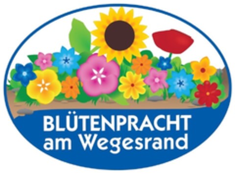 BLÜTENPRACHT am Wegesrand Logo (DPMA, 10.07.2017)