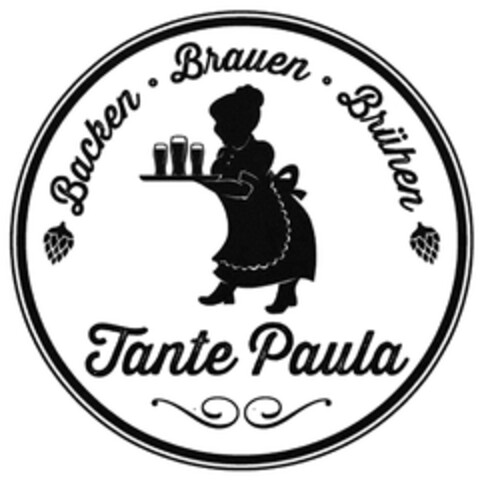 Backen · Brauen · Brühen Tante Paula Logo (DPMA, 22.02.2018)