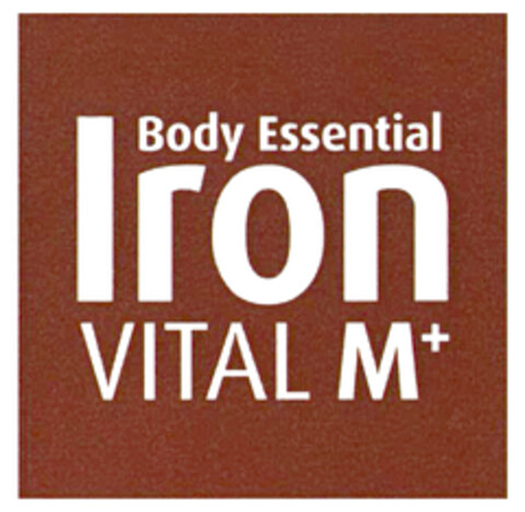 Body Essential Iron VITAL M+ Logo (DPMA, 25.04.2019)