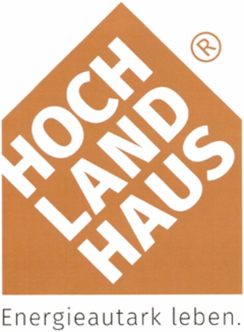 HOCHLANDHAUS Energieautark leben. Logo (DPMA, 13.03.2020)