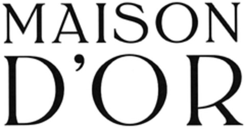 MAISON D'OR Logo (DPMA, 28.07.2021)