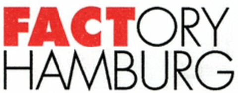 FACTORY HAMBURG Logo (DPMA, 10.06.2003)