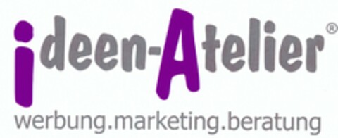 ideen-Atelier werbung.marketing.beratung Logo (DPMA, 26.09.2003)