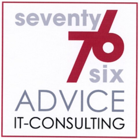 seventy six ADVICE 76 Logo (DPMA, 03.05.2004)