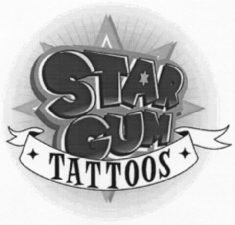 STAR GUM TATTOOS Logo (DPMA, 09.08.2005)