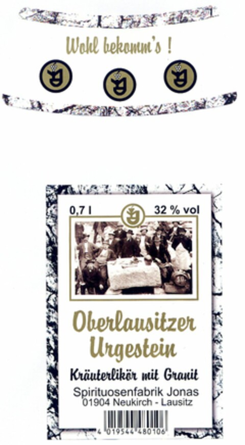 Oberlausitzer Urgestein Logo (DPMA, 04.11.2005)