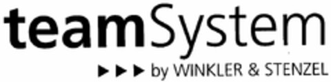 teamSystem by WINKLER & STENZEL Logo (DPMA, 29.12.2005)