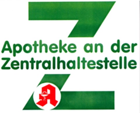 Apotheke an der Zentralhaltestelle Logo (DPMA, 07.05.2007)