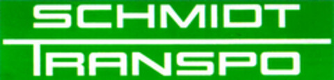 SCHMIDT TRANSPO Logo (DPMA, 18.12.1995)
