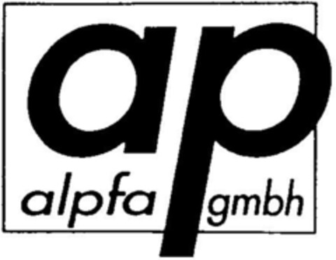 ap alpfa gmbh Logo (DPMA, 10.07.1997)