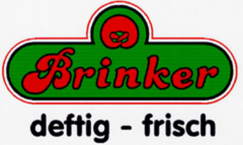 Brinker deftig-frisch Logo (DPMA, 12.02.1998)