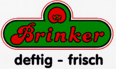 Brinker deftig-frisch Logo (DPMA, 02/12/1998)