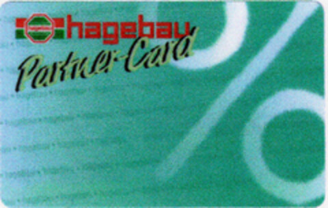 hagebau Partner-Card Logo (DPMA, 01/16/1999)