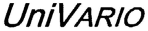 UniVARIO Logo (DPMA, 03/09/1999)