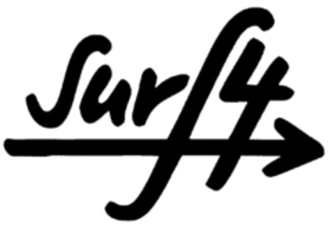 Surf4 Logo (DPMA, 07/27/1999)