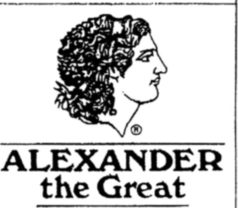 ALEXANDER the Great Logo (DPMA, 06/09/1992)